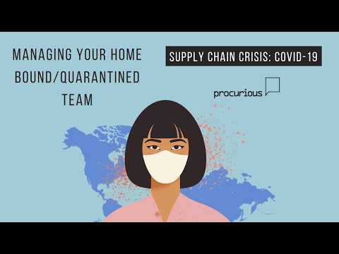 Resource Managing Your Home Bound / Quarantined Team | Webinar cover photo