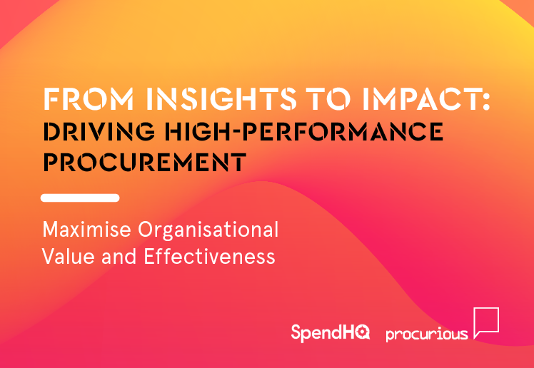 Resource From Insights to Impact: Driving High-Performance Procurement (Webinar) photo